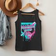 Baseball Dad Home Plate Ice Cream Drip Father's Day Men Tank Top