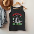 Baseball Dad The Only Thing I Throw Is My Money Father Daddy Men Tank Top