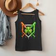 Baseball Drip Ice Cream St Patricks Day Shamrock Men Tank Top