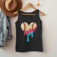 Baseball Drip Melting Ice Cream Baseball Heart Boys Girls Men Tank Top Baseball Drip Melting Ice Cream Baseball Heart Boys Girls Men Tank Top