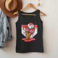 Baseball Ice Cream Drip Baseball Strawberry For Youth Red Men Tank Top