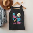Baseball Love Drip Ice Cream Colorful Baseball Men Tank Top