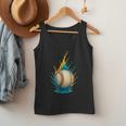 Baseball Splash Team Player For Kids Men Women Men Tank Top