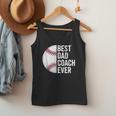 Best Baseball Dad Coach Ever Retro Father Baseball Coach Dad Men Tank Top Best Baseball Dad Coach Ever Retro Father Baseball Coach Dad Men Tank Top