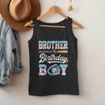 Brother Of The Birthday Boy Baseball Ice Cream Drip Matching Men Tank Top Brother Of The Birthday Boy Baseball Ice Cream Drip Matching Men Tank Top