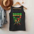 Bruh 67 Baseball Christmas Gingerbread Drip Number 67 Player Men Tank Top