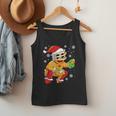 Christmas Gingerbread Man Baseball Player Catcher Men Tank Top Christmas Gingerbread Man Baseball Player Catcher Men Tank Top