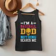I'm A Baseball Dad Nothing Scares Me Softball Player Men Tank Top I'm A Baseball Dad Nothing Scares Me Softball Player Men Tank Top