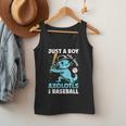 Just A Boy Who Loves Axolotls & Baseball Men Tank Top