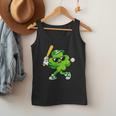 Lucky Shamrock Playing Baseball St Patrick's Kids Boys Men Tank Top Lucky Shamrock Playing Baseball St Patrick's Kids Boys Men Tank Top