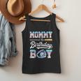 Mommy Of The Birthday Boy Baseball Ice Cream Drip Matching Men Tank Top