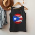 Puerto Rico Baseball Flag Boricua Beisbol Fan Gear Men Tank Top