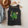 Shamrock Lucky Clover Baseball Patricks Day Family Matching Men Tank Top