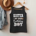 Sister Of The Birthday Boy Baseball Bday Family Men Tank Top