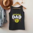 Softball Dad Just Like A Baseball Dad Player Men Tank Top