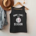 Sorry I Can't It's Volleyball Baseball Season Mom Of Both Men Tank Top Sorry I Can't It's Volleyball Baseball Season Mom Of Both Men Tank Top
