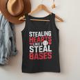 Stealing Hearts Like I Steal Bases Cute Baseball Kids Men Tank Top Stealing Hearts Like I Steal Bases Cute Baseball Kids Men Tank Top