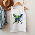 67 Baseball Drip Effect Urban Tee Style 6-7 Meme Graphic Premium Tri-Blend Men Tank Top