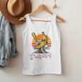 Bananas Baseball Sunset Retro Fruit Sports Boys Kids Men Premium Tri-Blend Men Tank Top