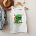 Baseball Life Style Ice Cream Drip Green Premium Tri-Blend Men Tank Top