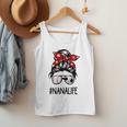 Classy Nana Life Soccer Messy Bun Baseball Mother's Day Men Tank Top
