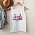 Daddy Of The Rookie Baseball Dad Retro Love Heart Birthday Premium Men Tank Top