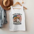 Faith Family Freedom Patriotic Christian Baseball Game Day Men Tank Top Faith Family Freedom Patriotic Christian Baseball Game Day Men Tank Top