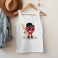 Heart Playing Baseball Valentine Baseball Men Tank Top