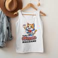 Take Meowt To The Ball Game Tee Slugger Cat Baseball Men Tank Top