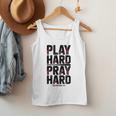 Play Hard Pray Hard Youth Boy Christian Baseball Jesus Men Tank Top Play Hard Pray Hard Youth Boy Christian Baseball Jesus Men Tank Top