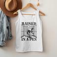 Raised In a Pen Baseball Pitcher Saying Bullpen Men Tank Top Raised In a Pen Baseball Pitcher Saying Bullpen Men Tank Top
