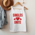 Singles Unite Valentines Day Humor For Singles Raglan Baseball Tee Men Tank Top Singles Unite Valentines Day Humor For Singles Raglan Baseball Tee Men Tank Top