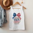 Vintage Baseball Dad Patriotic USA Flag 4th Of July Fathers Premium Men Tank Top Vintage Baseball Dad Patriotic USA Flag 4th Of July Fathers Premium Men Tank Top