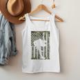 Vintage Baseball US Camouflage Flag Tee Baseball Dad Player Premium Tri-Blend Men Tank Top