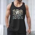 100 Days Of School Baseball Camo Camo Cap Boy School Men Tank Top