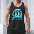 100 Days Of School Baseball Drip Ice Cream Kid Boy 100th Day Men Tank Top