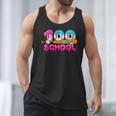100 Days Of School Baseball Ice Cream Drip For Teacher Kid Men Tank Top