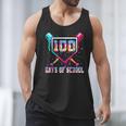 100 Days Of School Boy Kids Baseball Ice Cream Drip Teacher Men Tank Top 100 Days Of School Boy Kids Baseball Ice Cream Drip Teacher Men Tank Top