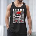 100 Days Of School Retro Baseball Sport For Boys Teachers Men Tank Top