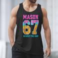 6 7 Mason Baseball Drip Men Tank Top