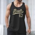 67 Six Seven Bruh Meme Baseball Style Vintage Men Tank Top