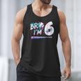 6th Birthday Boy Bro I'm 6 Year Old Baseball Ice Cream Drip Men Tank Top 6th Birthday Boy Bro I'm 6 Year Old Baseball Ice Cream Drip Men Tank Top