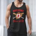 8 Year Old Boys Awesome Since 2018 Baseball Birthday Men Tank Top 8 Year Old Boys Awesome Since 2018 Baseball Birthday Men Tank Top