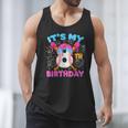 8th Birthday Baseball 8 Year Old Ice Cream Drip Boy Baseball Men Tank Top 8th Birthday Baseball 8 Year Old Ice Cream Drip Boy Baseball Men Tank Top