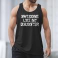 Awesome Like My Daughter Baseball Dad Father's Day Men Tank Top Awesome Like My Daughter Baseball Dad Father's Day Men Tank Top