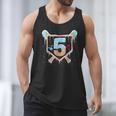 Baseball 5 Year Old Ice Cream Drip 5th Birthday Boy Number 5 Men Tank Top Baseball 5 Year Old Ice Cream Drip 5th Birthday Boy Number 5 Men Tank Top