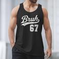 Baseball 6 7 Bruh Number 67 Six Seven Meme Boys Kids Men Tank Top