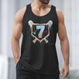 Baseball 7 Year Old Ice Cream Drip 7th Birthday Boy Number 7 Men Tank Top Baseball 7 Year Old Ice Cream Drip 7th Birthday Boy Number 7 Men Tank Top