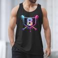 Baseball 8 Year Old Ice Cream Drip 8th Birthday Party Men Tank Top Baseball 8 Year Old Ice Cream Drip 8th Birthday Party Men Tank Top