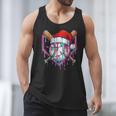 Baseball Christmas Santa Hat Baseball Christmas Drip Men Tank Top